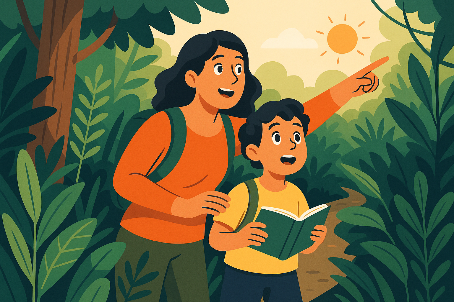 Learning in a rainforest